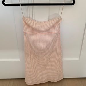 Wilfred strapless dress